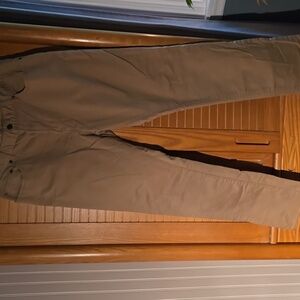 Men's Banana Republic Tan Travel Pants 36x34